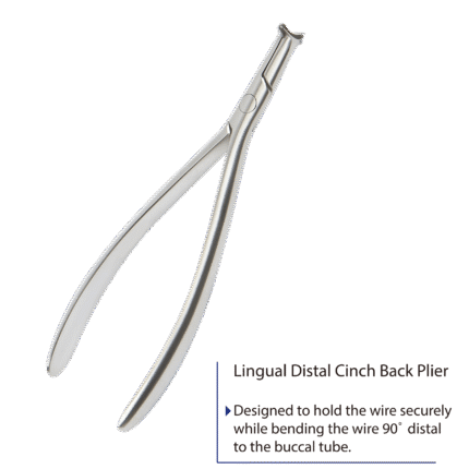 Lingual Distal Cinch Plier